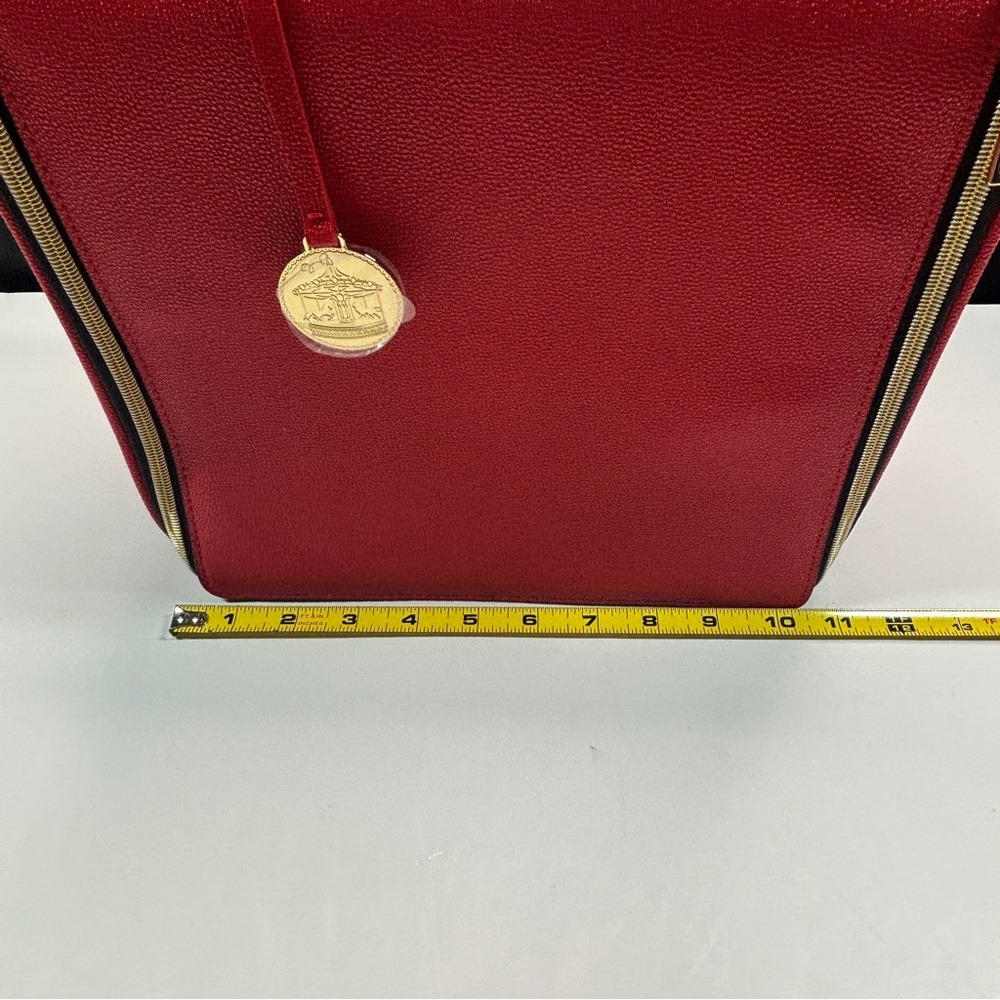 2 Estee Lauder Bags Double Train Case Red Velvet Professional Hard Zipper Bow - Picture 13 of 16